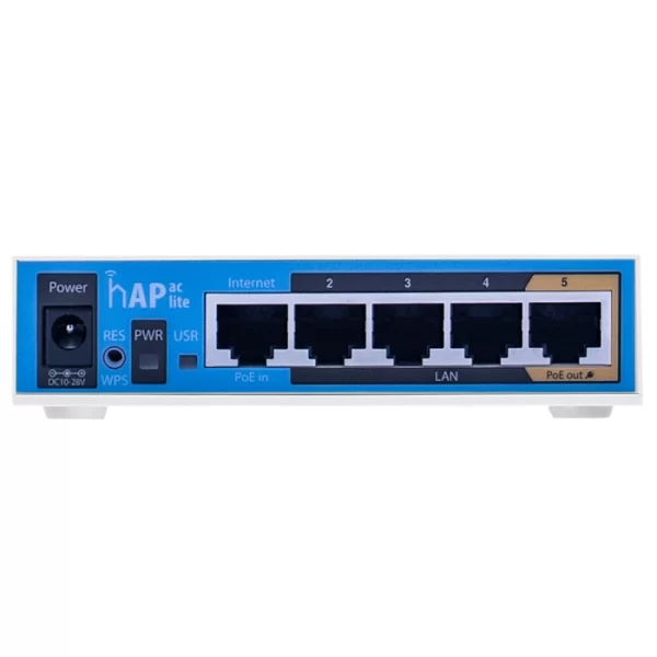 MikroTik hAP ac Lite 5 Port Ethernet 750Mbps WiFi 5 Router | RB952Ui-5ac2nD