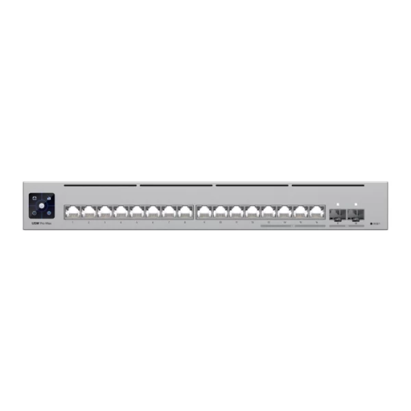 Ubiquiti UniFi Pro Max Switch 16 with 12 Gigabit 4x 2.5Gbps 2SFP+ | USW-Pro-Max-16