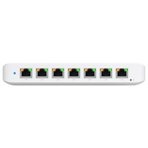 Ubiquiti UniFi Switch Ultra 8 Port Gigabit 1PoE Input 7 PoE Out | USW-Ultra