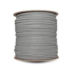 500m Drum Cat5e CCA Grey UTP Cable
